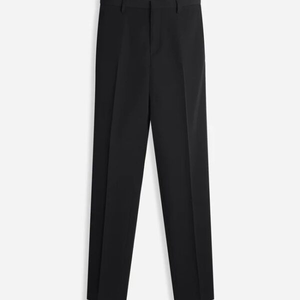 Lanvin Cigarette Trousers With Satin Side Bands