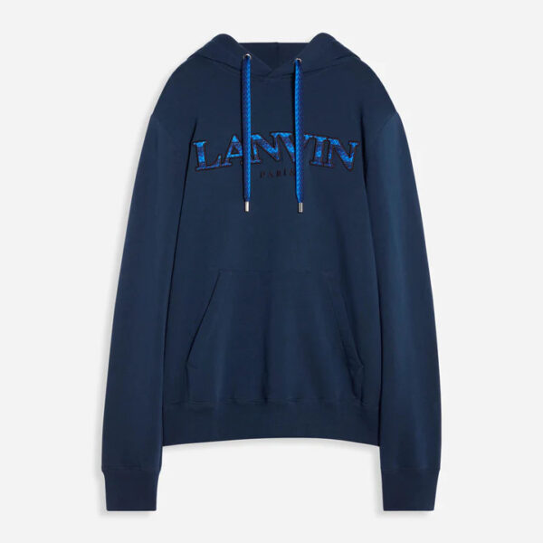 Lanvin Curb Embroidered Hoodie