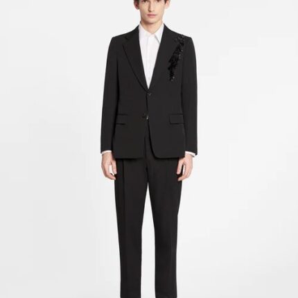 Lanvin Embroidered Single-Breasted Jacket