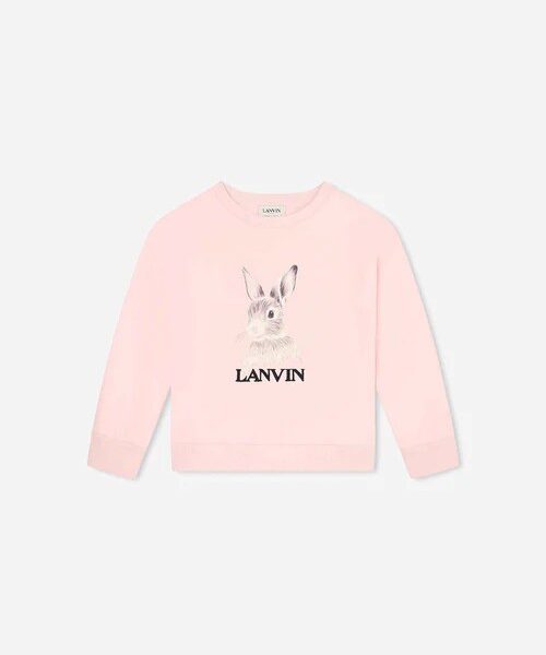 Lanvin Fleece Sweatshirt-Pink