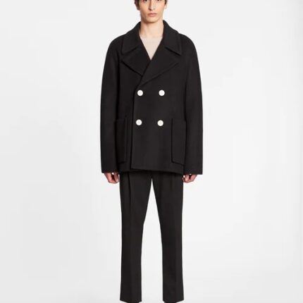 Lanvin Kimono-Inspired Peacoat