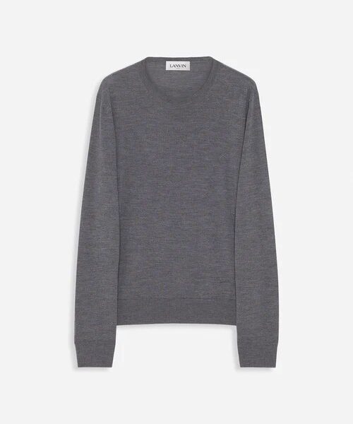 Lanvin Merino Wool Crewneck Sweater
