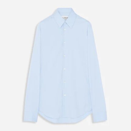 Lanvin Slim Fit Stretch Poplin Shirt