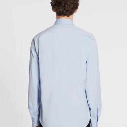 Lanvin Slim Fit Stretch Poplin Shirt