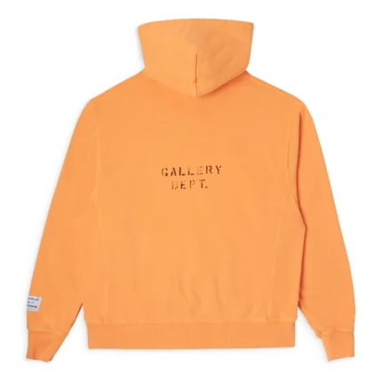 DEPT LOGO HOODIE ORANGS