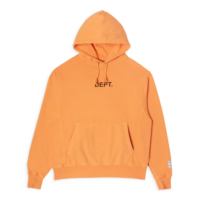 DEPT LOGO HOODIE ORANGS