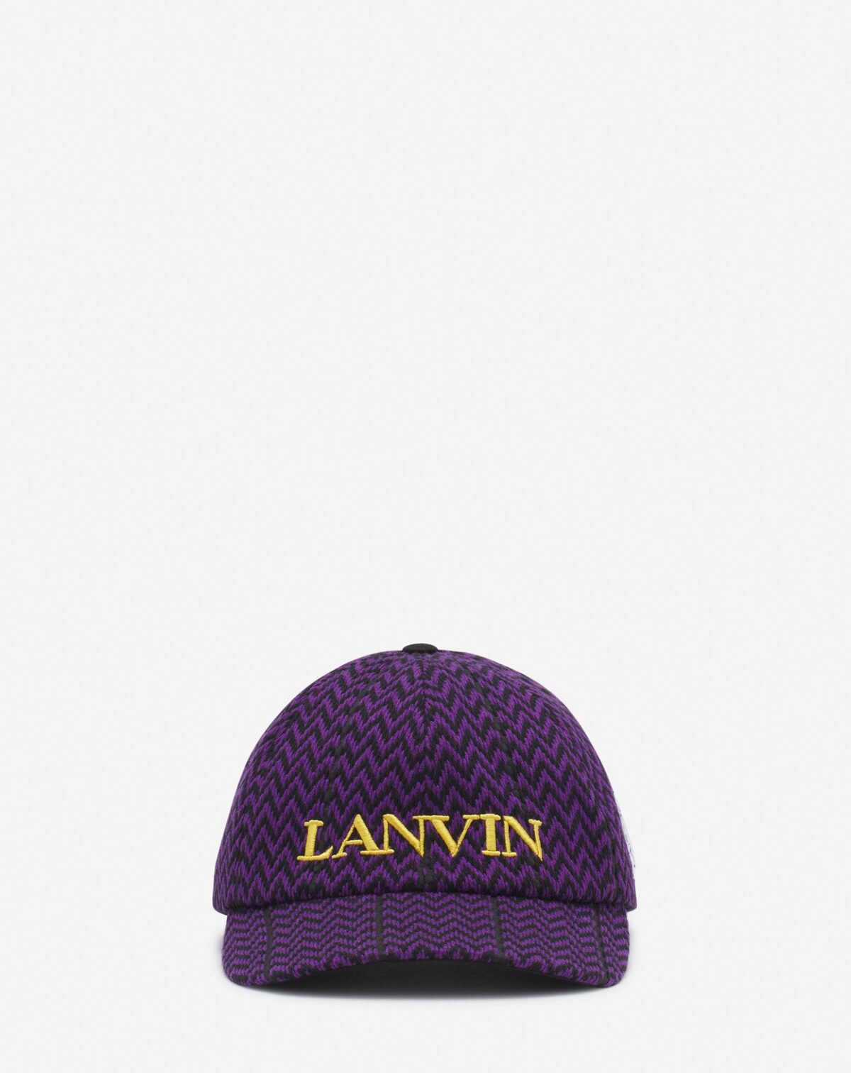 LANVIN X FUTURE CURB COTTON CAP Purple