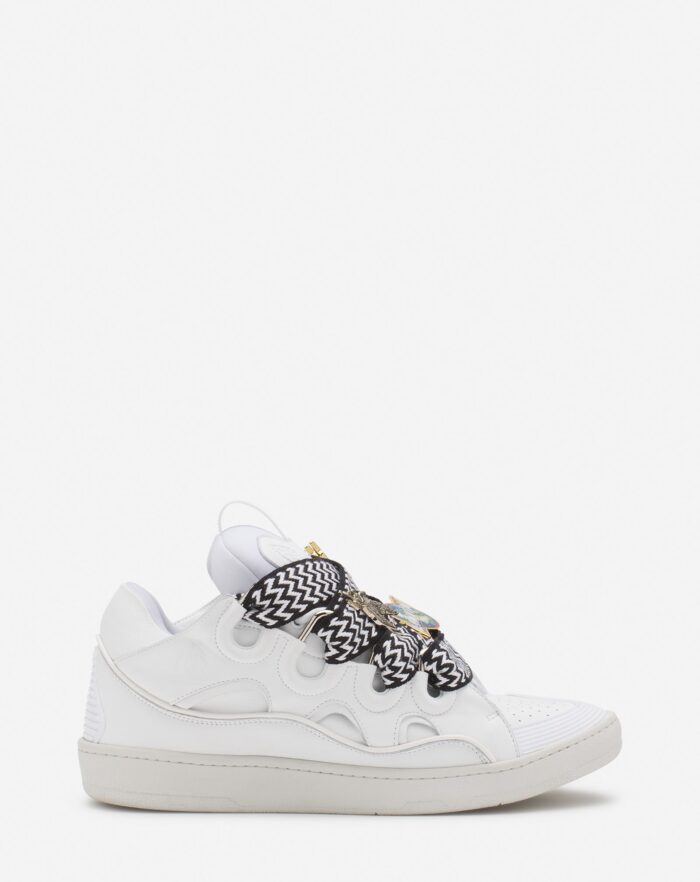 LANVIN X FUTURE CURB 3.0 LEATHER SNEAKERS FOR MEN