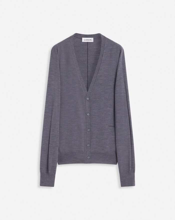 STRAIGHT KNIT CARDIGAN