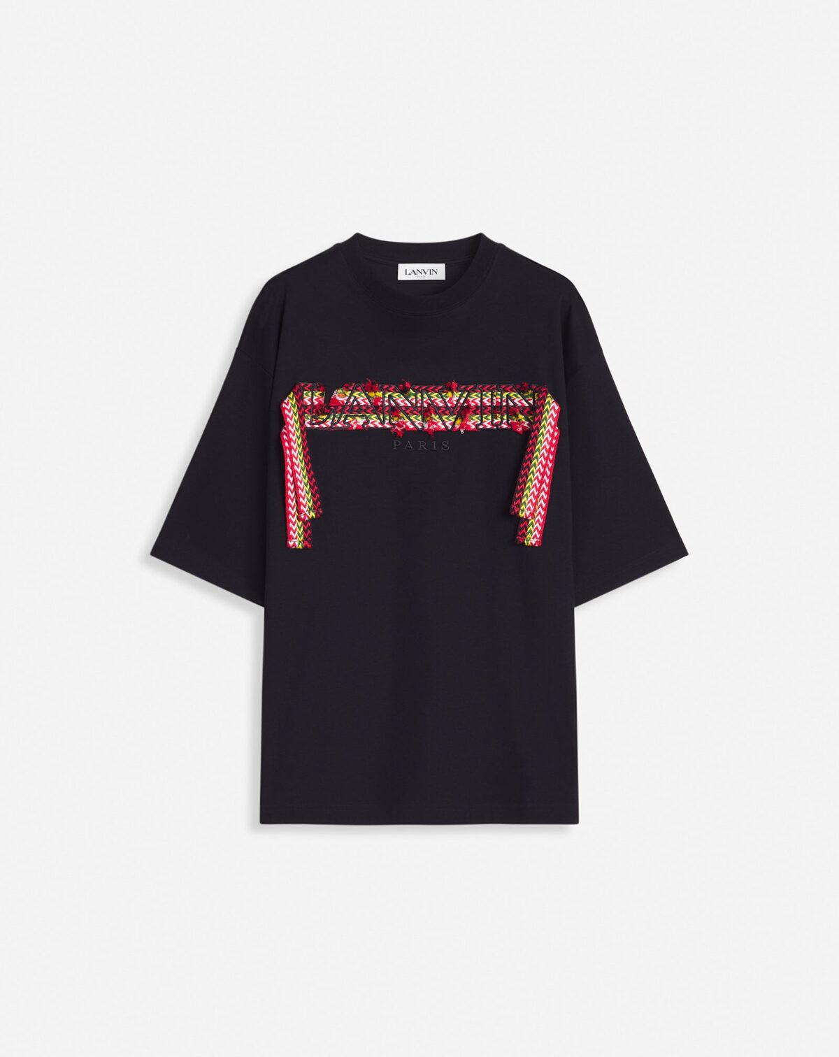 CURB LANVIN EMBROIDERED OVERSIZED T-SHIRT