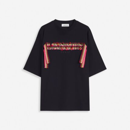 CURB LANVIN EMBROIDERED OVERSIZED T-SHIRT