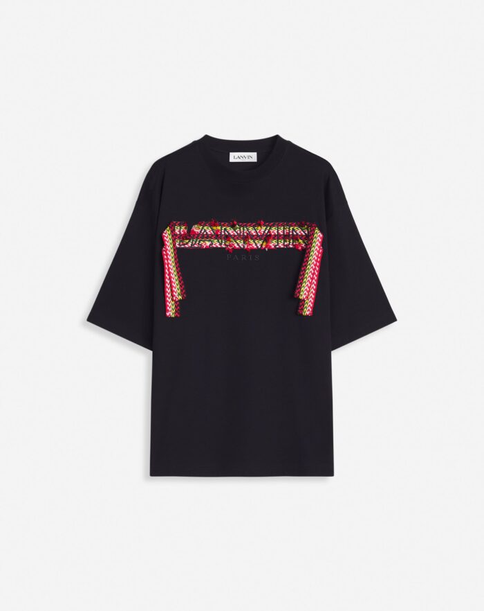 CURB LANVIN EMBROIDERED OVERSIZED T-SHIRT