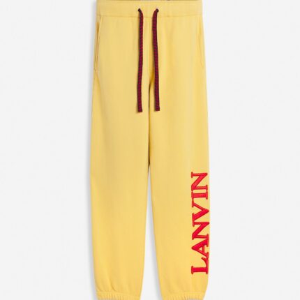 LANVIN X FUTURE UNISEX LOGO JOGGING PANTS