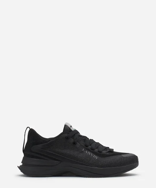 Black Lanvin L-I Mesh Sneakers