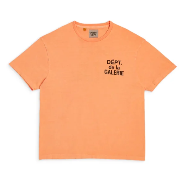 Gallery Dept French T Shirt Flo Orange