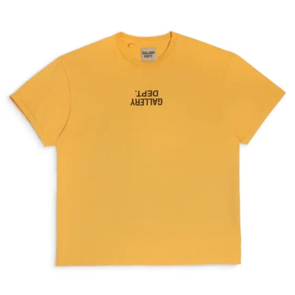 Gallery Dept Fucked Up Logo T Shirt-orange