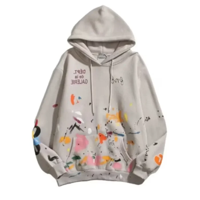 Gallery Dept Graffiti Ink Splash Hoodie