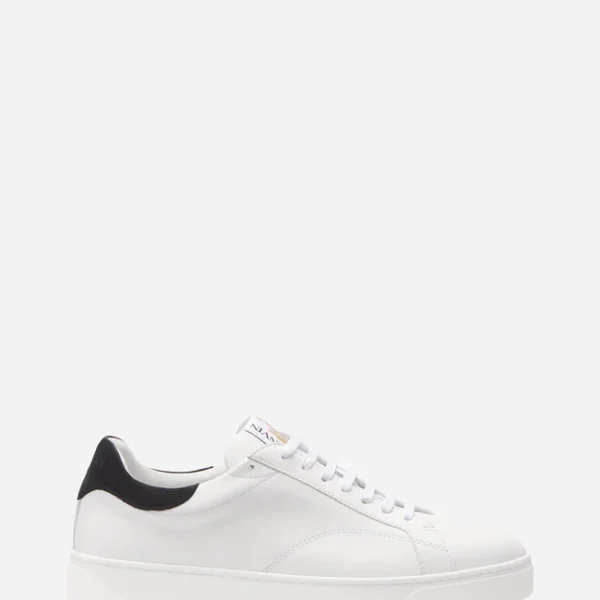 Lanvin Leather DDB0 Sneakers – White-Black