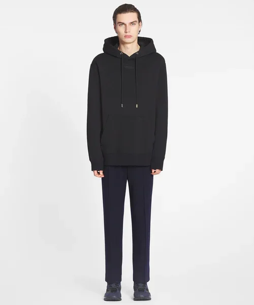 Lanvin detail loose-fitting hoodie