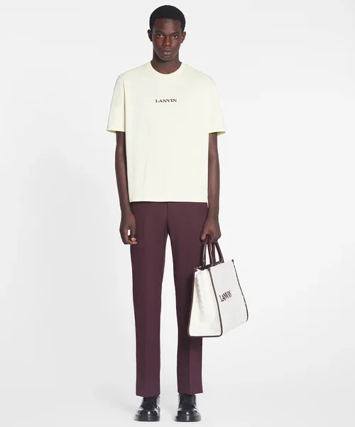 Lanvin embroidered classic t-shirt