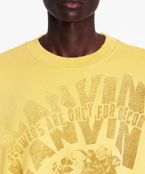 Lanvin x future unisex loose-fit printed sweatshirt