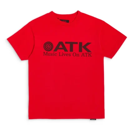 Music Lives on Atk Red T-Shirt